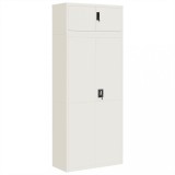 Cumpara ieftin Fiset, alb, 90x40x220 cm, otel