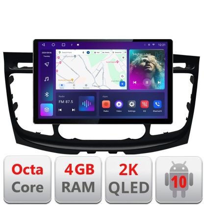 Navigatie dedicata Ford Transit 2019- varianta cu ecran de fabrica Edonav ecran 13&quot; 2K 8 si 128 Android Waze USB Navigatie 4G 360 Toslink Youtube Radi