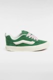 Vans tenisi din piele intoarsa Knu Skool culoarea verde, VN000D6ZBR11