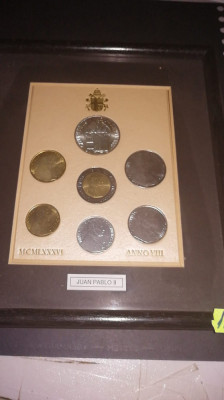 Set de monede Vatican foto