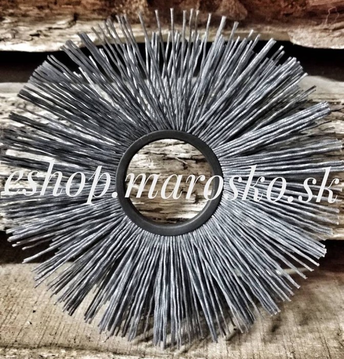 Perie fir nylon abraziv 120 mm -fir - 1,1 mm