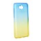 Husa APPLE iPhone 5\5S\SE - Ombre (Albastru&amp;Auriu)