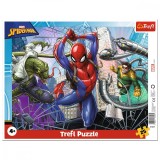 Puzzle 25 Plansa Curajosul Spiderman, TREFL EDU
