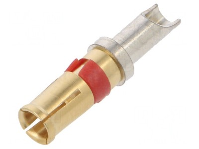 Conector Pin Mamă Aurit 12AWG 20A foto