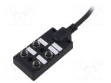 Splitter Polarizat IP67 AMPHENOL - Cod A-DeviceNet / CANopen