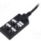 Splitter Polarizat IP67 AMPHENOL - Cod A-DeviceNet / CANopen