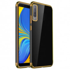 Husa SAMSUNG Galaxy A7 2018 - Luxury Slim Shiny TSS, Auriu foto