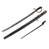 Cumpara ieftin Sabie Ofiter Rusesc Dragon 96cm, Teaca Lemn, IdeallStore&reg; - Replica Colectie, Otel Carbon, Ornament Vultur Tar, Cadou Militar/Istoric
