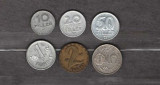 UNGARIA 1972 - 1989 - LOT 6 MONEDE 10, 20, 50 FILLER, 1, 2, 5 FORINT (1)