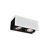 Spot - Ceiling fixture Verso,4250,AC220-240V, 50/60 Hz, IP 20,2*GU10, ES111, double, white/black