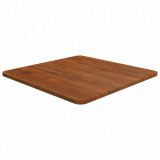 VidaXL Blat de masă pătrat maro &icirc;nchis 50x50x1,5 cm lemn stejar tratat