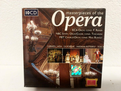 set 10 CD Masterpieces Of The Opera foto