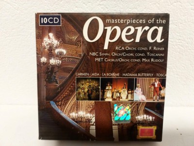 set 10 CD Masterpieces Of The Opera foto