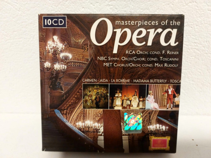 set 10 CD Masterpieces Of The Opera