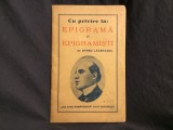 Cu privire la Epigrama si Epigramisti de Barbu Lazareanu / 40 pagini !