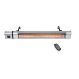 Incalzitor electric cu raze infrarosii CL24NMCR, de Perete, cu Telecomanda, putere calorica 2,4kW, alimentare 230V, Calore