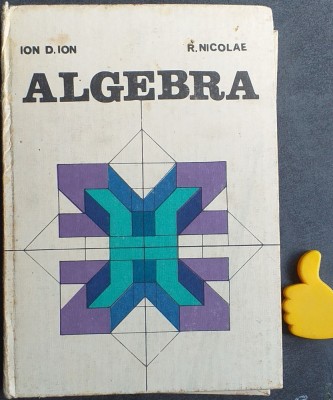 Algebra Ion. D. Ion R. Nicolae foto