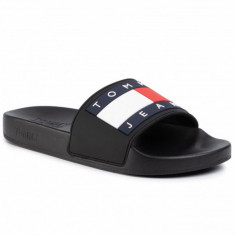 Papuci Tommy Hilfiger TOMMY JEANS FLAG POOL SLIDE foto