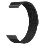 Cumpara ieftin Curea metalica compatibila cu Samsung Gear S3, magnetica Negru, Gonga