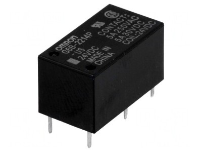 Releu Electromagnetic DPST-NO 24VDC 5A foto
