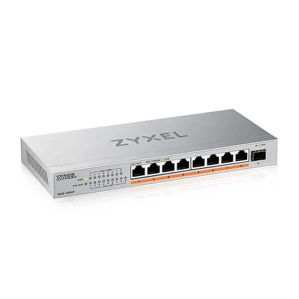 SWITCH ZYXEL XMG108HP 8 PORT POE 1 SPF+