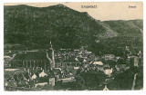 1883 - BRASOV, Black Church, Panorama - old postcard - used - 1909, Circulata, Printata