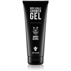 Angry Beards Jack Saloon Shower Gel gel de dus hidratant pentru bărbați 230 ml