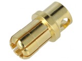 Conector Banană 8mm Mufă 80A 6AWG