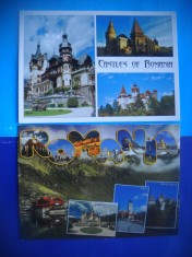 HOPCT LOT 2115 TURISM IN ROMANIA -2 CARTI POSTALE-NECIRCULATE