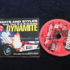 Beats and Styles f. Toni W & B.O. Dubb - Dynamite _ maxi single,cd_Epic(EU,2004)