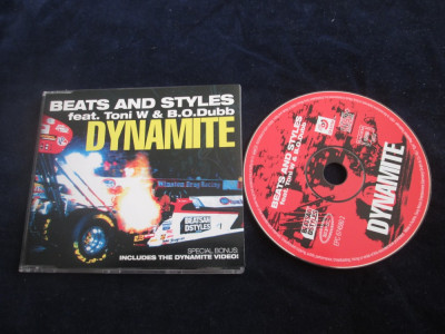 Beats and Styles f. Toni W &amp;amp; B.O. Dubb - Dynamite _ maxi single,cd_Epic(EU,2004) foto