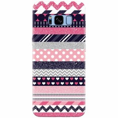 Husa silicon pentru Samsung S8 Plus, Love Pattern foto