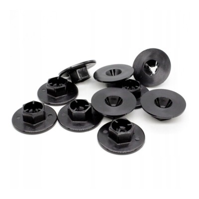 Set 10 Nut cap Hyundai Accent, H1, H350, i10, i20, i30, i40, Ioniq, ix35, ix55, Santa Fe, Sonata, Tucson, Veloster, Veracruz, Kia Carnival, Ceed, Nir foto