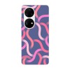 Husa compatibila cu Huawei P50 model Material designe, Silicon, TPU, Viceversa, Transparent, Carcasa