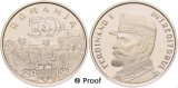 ROMANIA 50 BANI 2019 UNC / necirculata , PROOF , REGELE FERDINAND I - INTREGIUITORUL , in capsula BNR