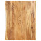 Blat de masa, 80x(50-60)x2,5 cm, lemn masiv de acacia GartenMobel Dekor