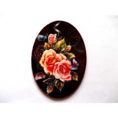 Magnet frigider cu trandafiri 41678