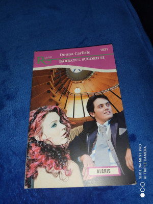 ALCRIS: COLECTIA ROMANTIC NR. 1021 - DONNA CARLISLE, BARBATUL SURORII EI foto