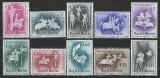 San Marino 1963 Mi 764/73 MNH - Turnee in Evului Mediu