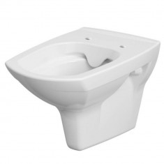 Vas Wc Carina New Cersanit, Fara Capac, Alb, Ceramica, Lungime 53, Latime 35 Cm, 17 Kg, K31-046 foto