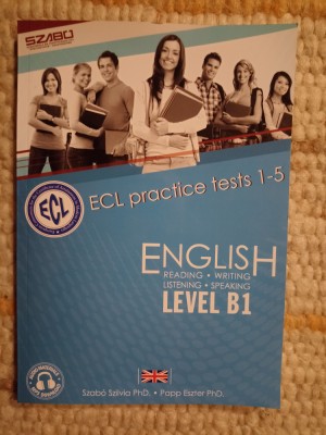 ECL practice tests 1-5 - English level B1 foto