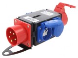 Conector alimentare trifazat 16A 400V IP44