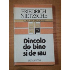 DINCOLO DE BINE SI RAU de FRIEDRICH NIETZSCHE , 1991