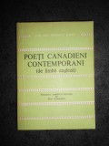 POETI CANADIENI CONTEMPORANI - CELE MAI FRUMOASE POEZII (1978)