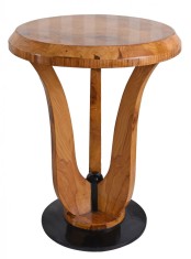 Masuta Art Deco din lemn masiv furniruit cu model CAT042
