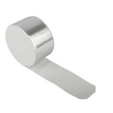 Banda Autoadeziva, din Aluminiu pentru Etansare si Izolare, Impermeabila, 50 mm x 5.1 m, 150 microni