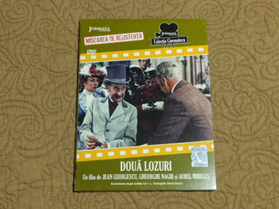 DVD film de colectie DOUA LOZURI/Jurnalul National/Colectia Cinemateca/comedie foto