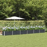 vidaXL Jardinieră Antracit 480 x 50 x 45 cm Oțel Galvanizat 42018212
