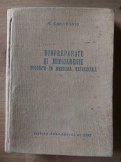 Biopreparate si medicamente folosite in medicina veterinara- C. Gheorghiu