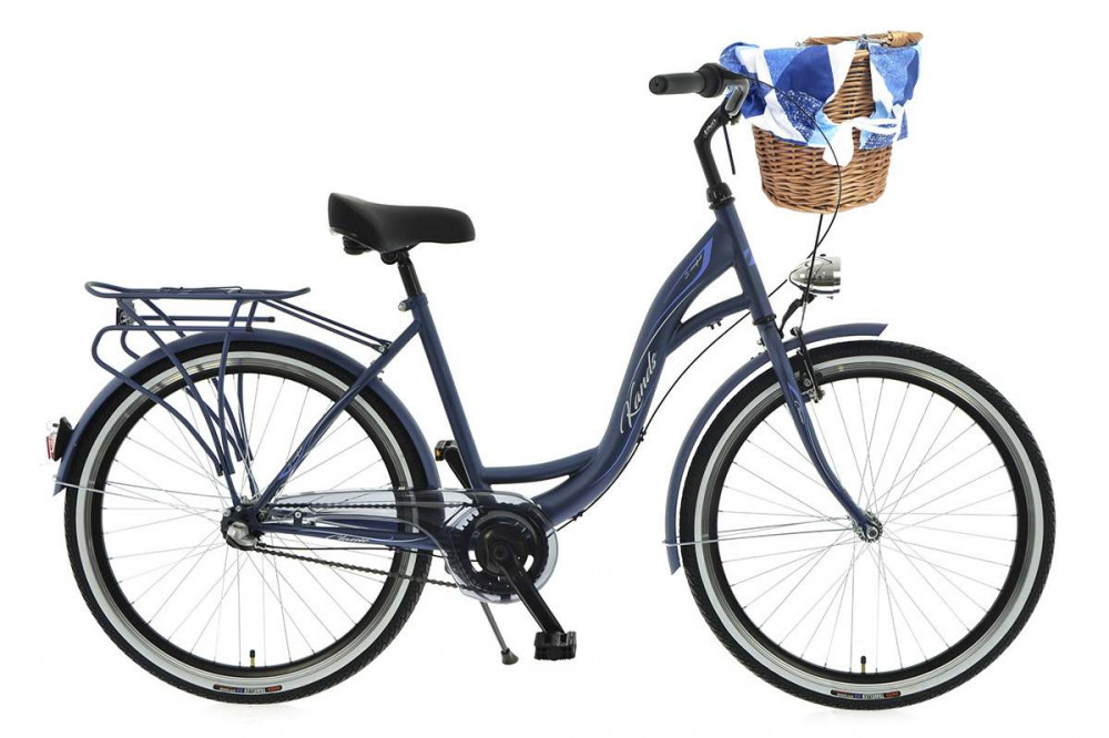 Bicicleta Dama cu cos Rachita Kands® S-Comfort Dama 3 viteze Roata 28",  160-185 cm inalitme - Bleumarin | Okazii.ro